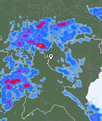 Previsión de precipitaciones