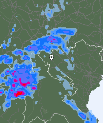 Previsión de precipitaciones