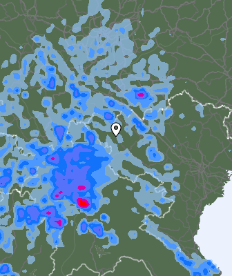 Previsión de precipitaciones