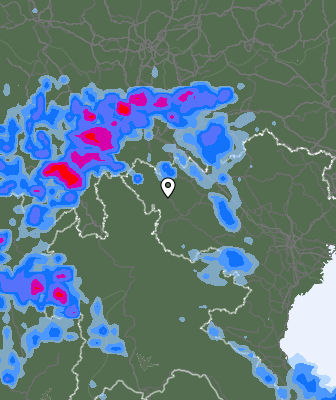 Previsión de precipitaciones