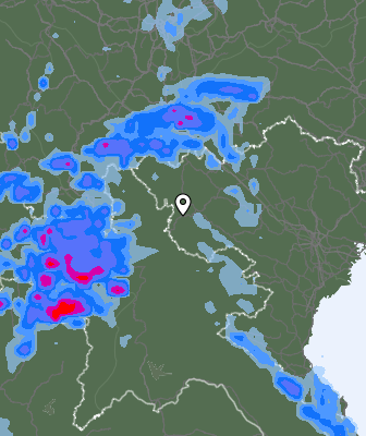 Previsión de precipitaciones