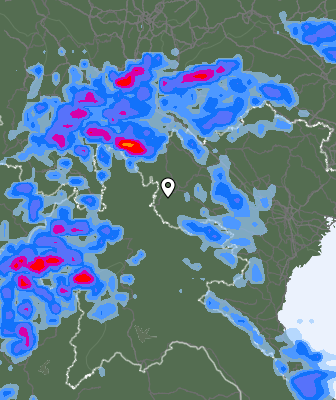 Previsión de precipitaciones