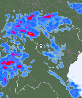 Previsión de precipitaciones