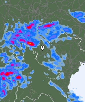 Previsión de precipitaciones