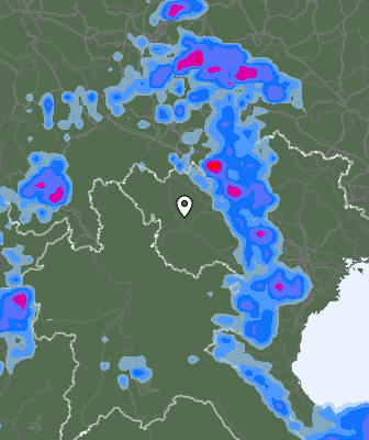 Previsión de precipitaciones