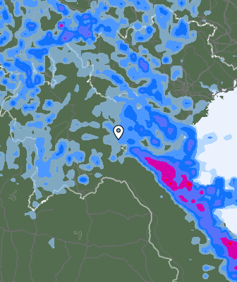 Previsión de precipitaciones