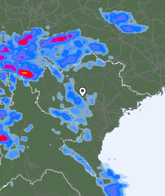 Previsión de precipitaciones