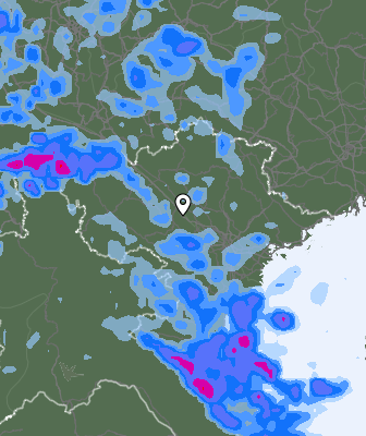 Previsión de precipitaciones
