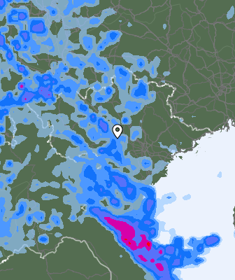 Previsión de precipitaciones