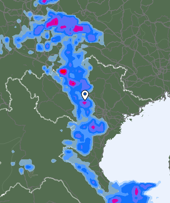 Previsión de precipitaciones