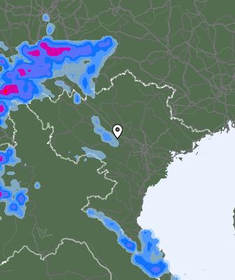 Previsión de precipitaciones