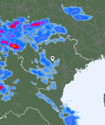 Previsión de precipitaciones