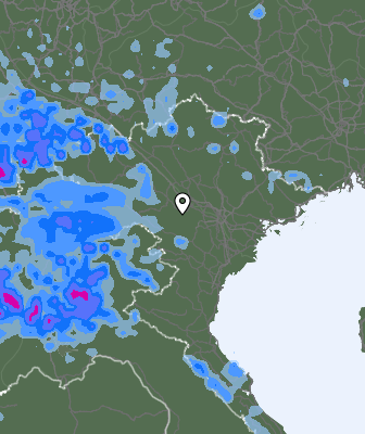 Previsión de precipitaciones