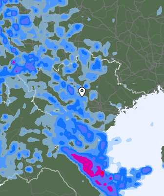 Previsión de precipitaciones