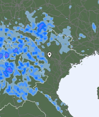 Previsión de precipitaciones