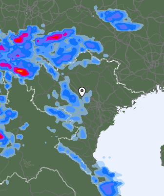 Previsión de precipitaciones