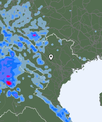Previsión de precipitaciones