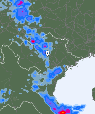 Previsión de precipitaciones