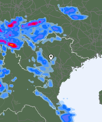 Previsión de precipitaciones
