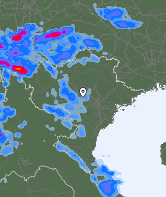 Previsión de precipitaciones