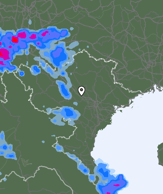 Previsión de precipitaciones