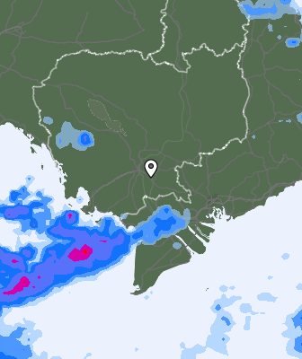 Previsión de precipitaciones