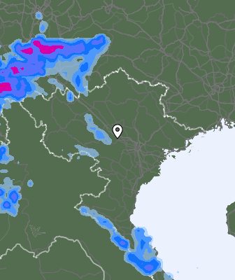 Previsión de precipitaciones