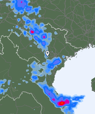 Previsión de precipitaciones