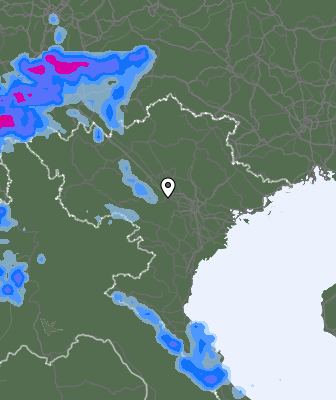 Previsión de precipitaciones