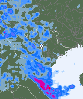 Previsión de precipitaciones