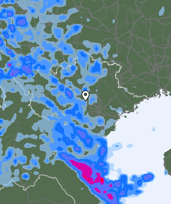 Previsión de precipitaciones