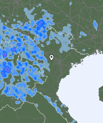 Previsión de precipitaciones