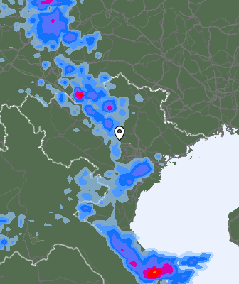 Previsión de precipitaciones