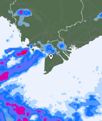 Previsión de precipitaciones