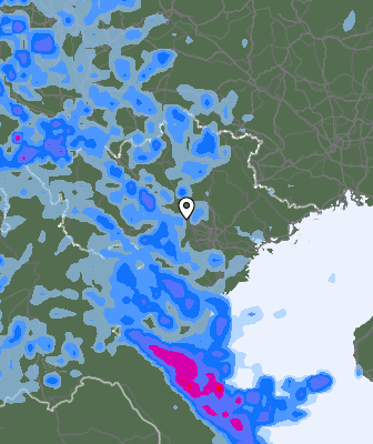 Previsión de precipitaciones