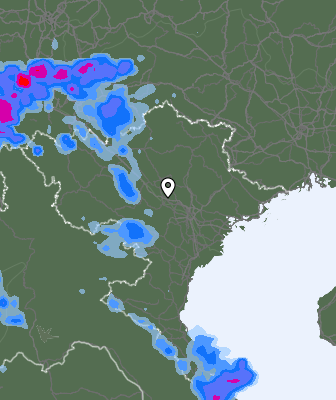 Previsión de precipitaciones