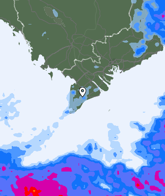 Previsión de precipitaciones