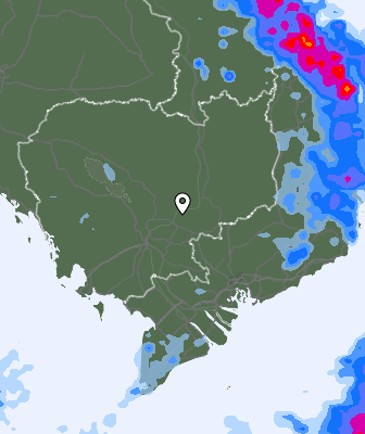 Previsión de precipitaciones