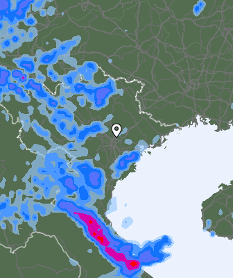 Previsión de precipitaciones