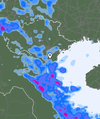 Previsión de precipitaciones