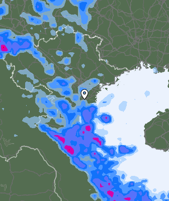 Previsión de precipitaciones