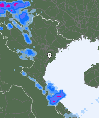 Previsión de precipitaciones