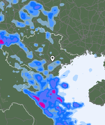 Previsión de precipitaciones