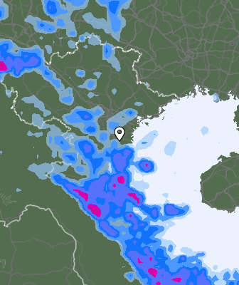 Previsión de precipitaciones