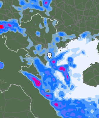 Previsión de precipitaciones