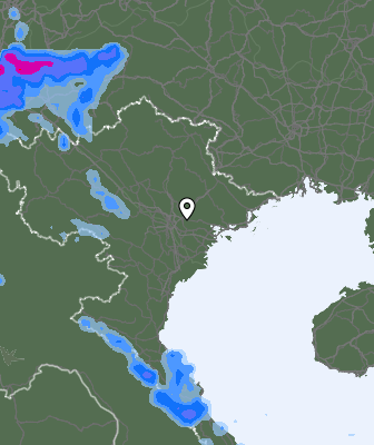 Previsión de precipitaciones