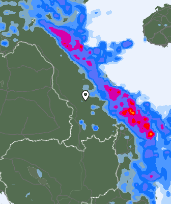 Previsión de precipitaciones