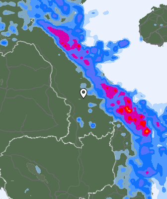 Previsión de precipitaciones
