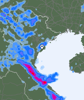 Previsión de precipitaciones