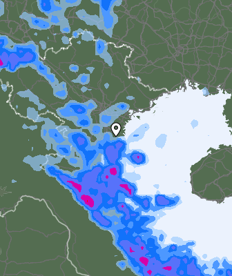 Previsión de precipitaciones
